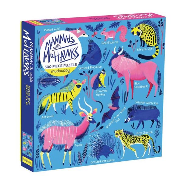 Mudpuppy Mammals with Mohawks 500