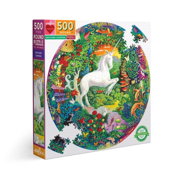 eeBoo Unicorn Garden 500