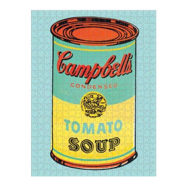 Galison Andy Warhol Soup Can Double-Sided 500 - Image 2