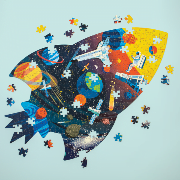 Mudpuppy Outer Space Shaped Scene 300 - Image 3
