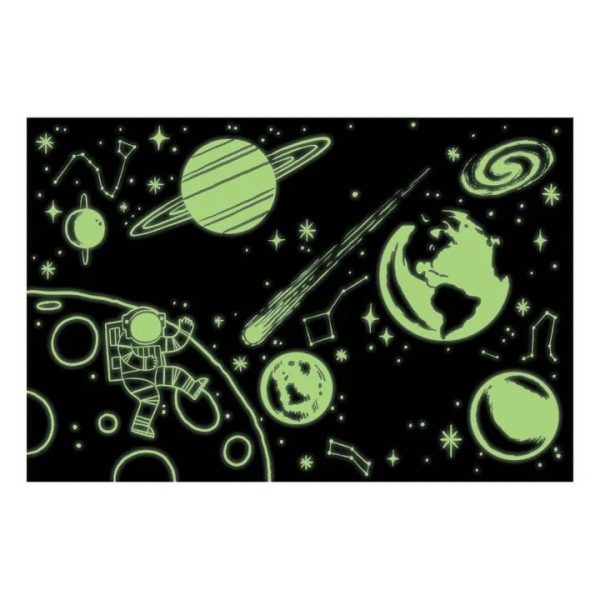 Mudpuppy Outer Space Glow-in-the-Dark Puzzle 100 - Image 2