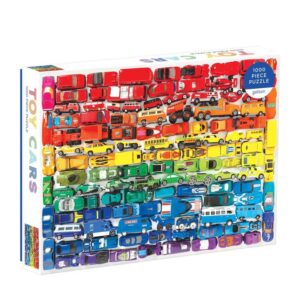 Galison Rainbow Toy Cars 1000