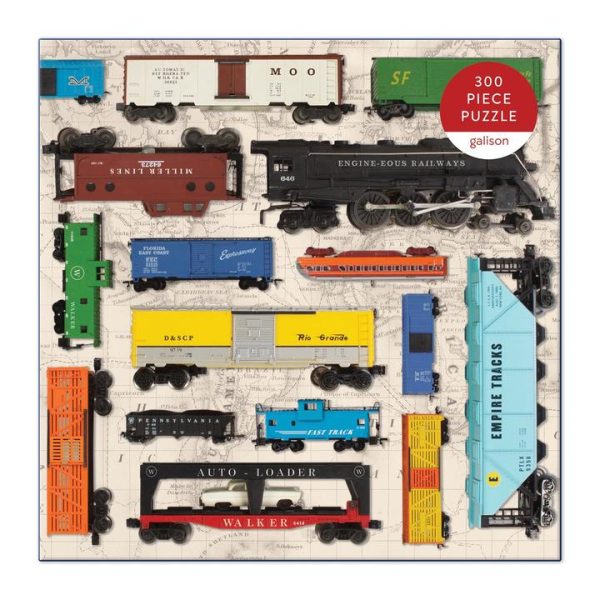 Galison Vintage Toy Trains 300 - Image 2