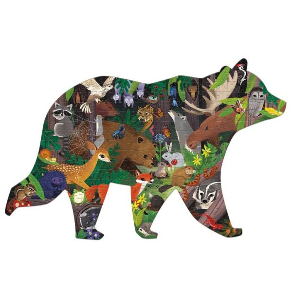 Mudpuppy Woodland Forest Shaped Scene 300 - Image 2