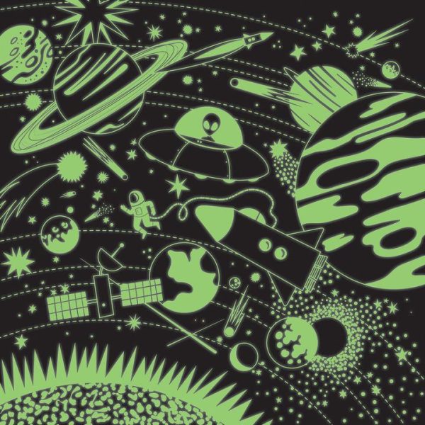 Mudpuppy Space Illuminated Glow-in-the-Dark 500 - Image 2