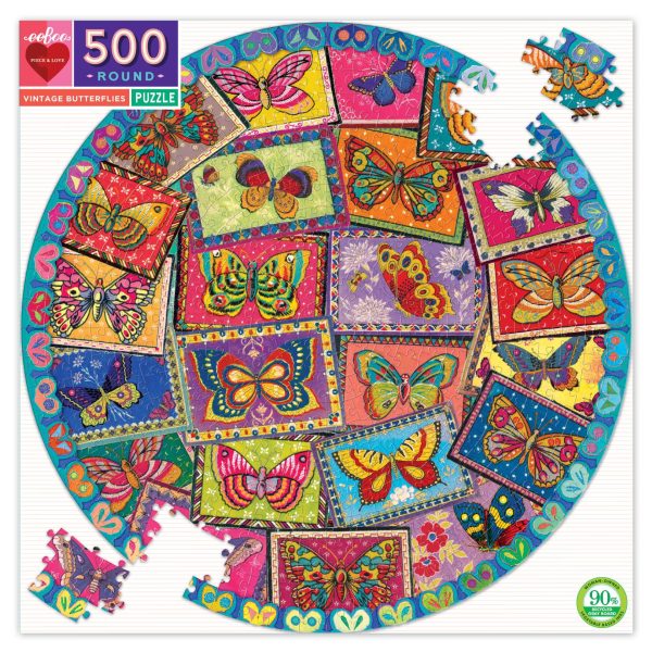 Eeboo Vintage Butterflies