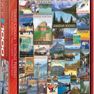 Eurographics Travel Canada Vintage Posters 1000