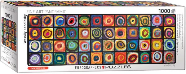 Eurographics Color Study of Squares Panoramic 1000