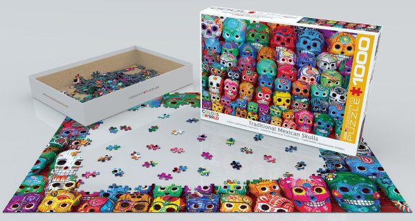 Eurographics Traditional Mexican Skulls [DAMAGED BOX] - Image 3