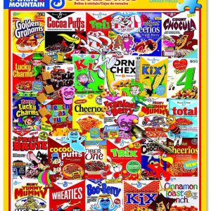 White Mountain Cereal Boxes 1000