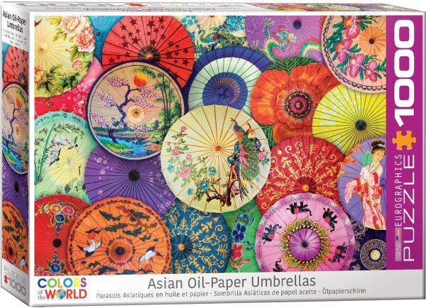 Eurographics Asian Oil-Paper Umbrellas 1000