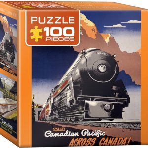 Eurographics CP Rail Travel CPR Mini Puzzle 100