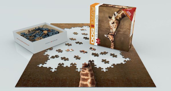 Eurographics Giraffe Mother's Kiss 500 - Image 2