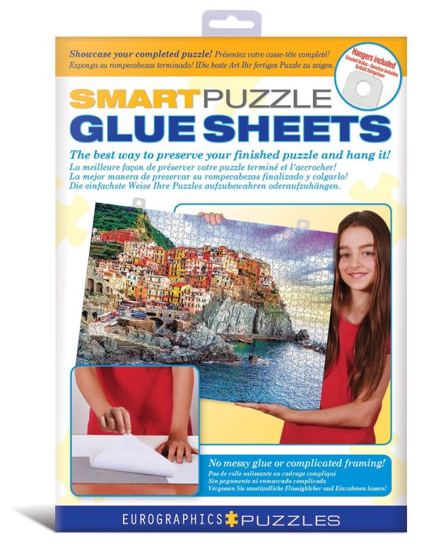 Eurographic Smart Puzzle Glue Sheets