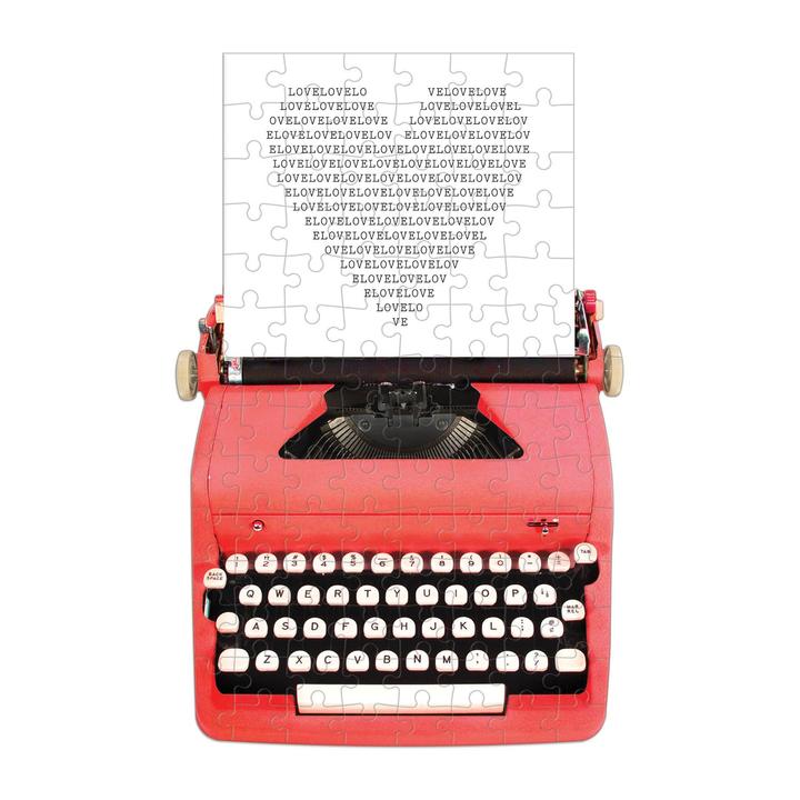 Just My Type Vintage Typewriter Mini Shaped Puzzle - Image 3