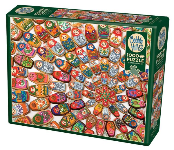 Cobble Hill Matryoshka Cookies 1000