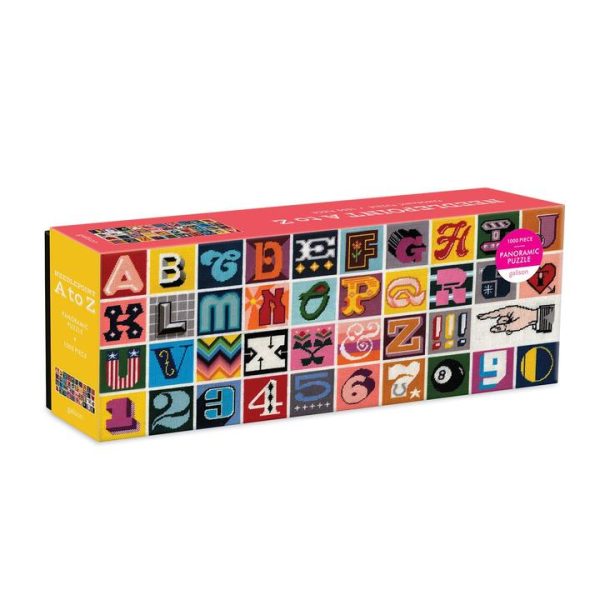 Galison Needlepoint A to Z