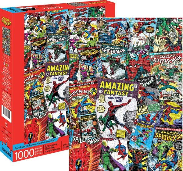 Aquarius Marvel Spider-Man Collage