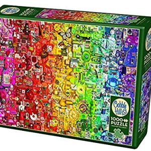 Cobble Hill Colourful Rainbow 1000