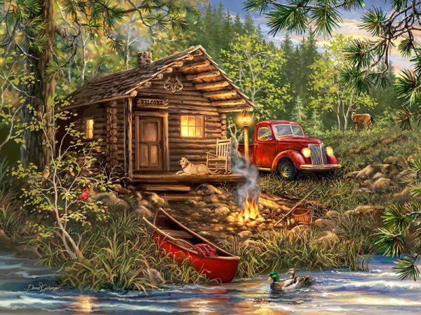 Springbok Cozy Cabin Life