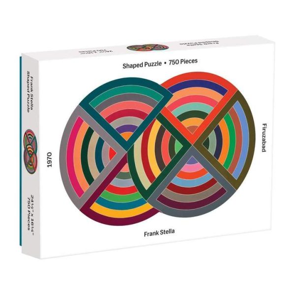Galison MoMA Frank Stella Shaped Puzzle 750