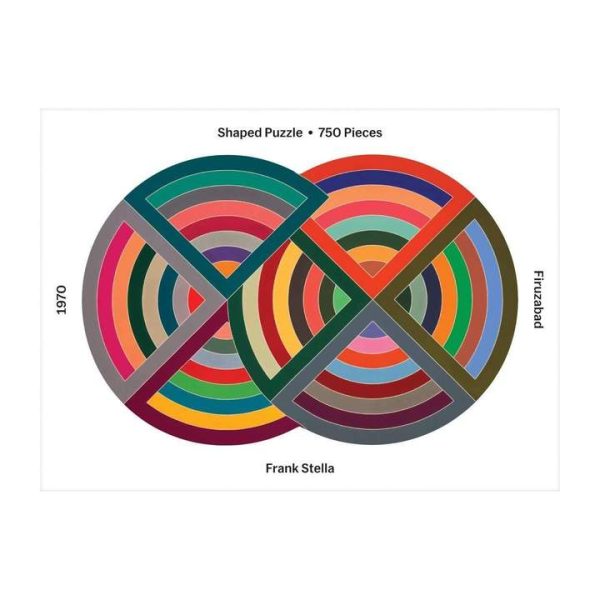 Galison MoMA Frank Stella Shaped Puzzle 750 - Image 3