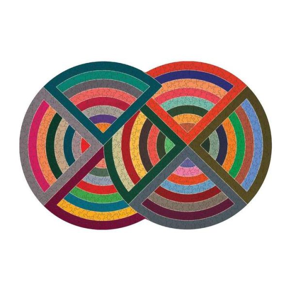 Galison MoMA Frank Stella Shaped Puzzle 750 - Image 2