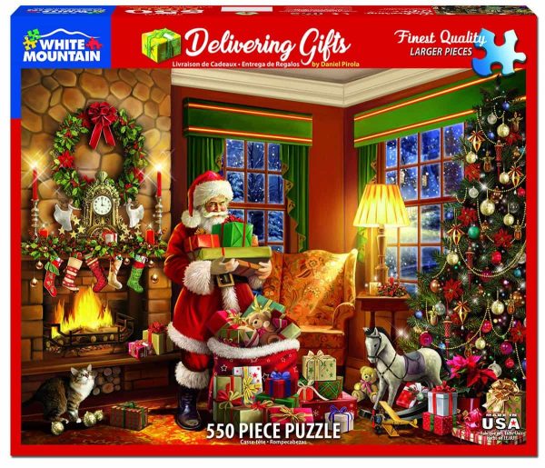 White Mountain Delivering Gifts