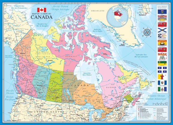 Eurographics Map of Canada 1000 - Image 2