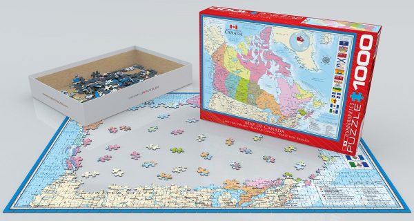 Eurographics Map of Canada 1000 - Image 3