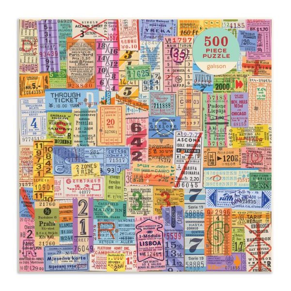 Galison Vintage Travel Tickets - Image 2