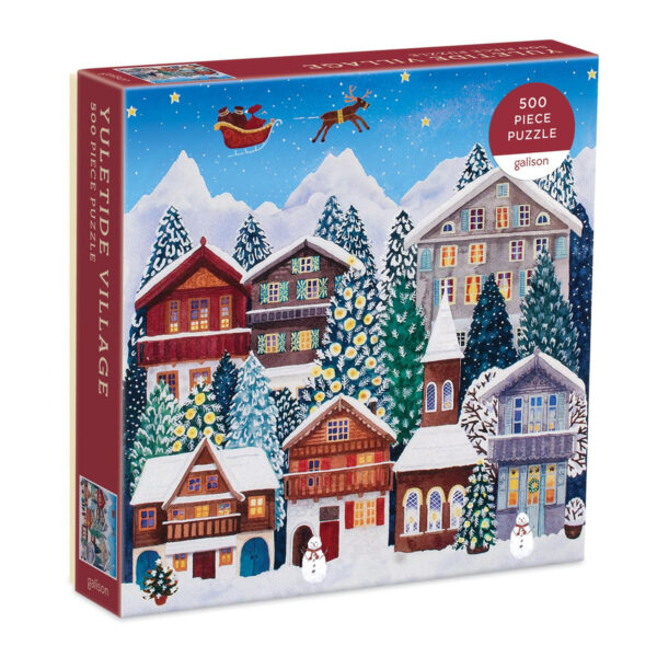 Galison Yuletide Village 500