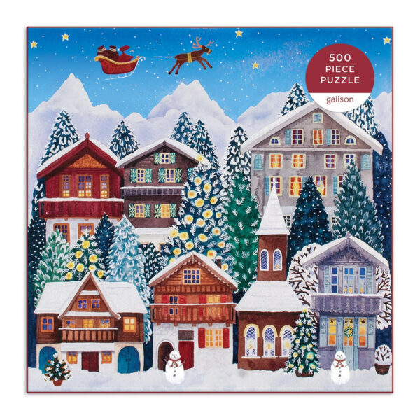 Galison Yuletide Village 500 - Image 2