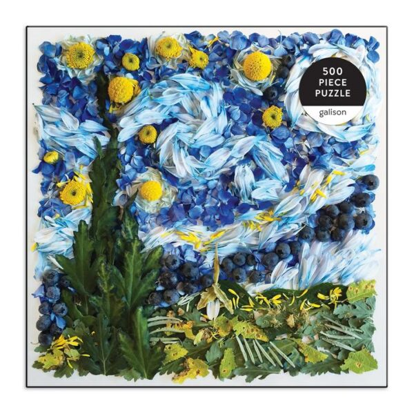 Galison Starry Night Petals 500 - Image 2