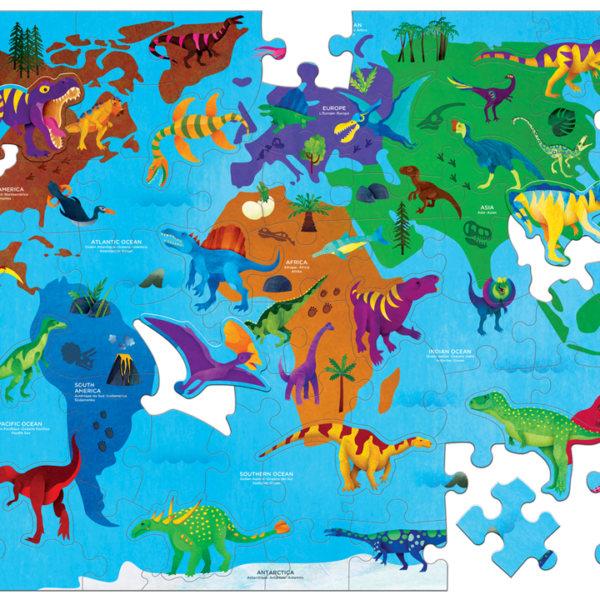 Mudpuppy Dinosaur World Geography - Image 5