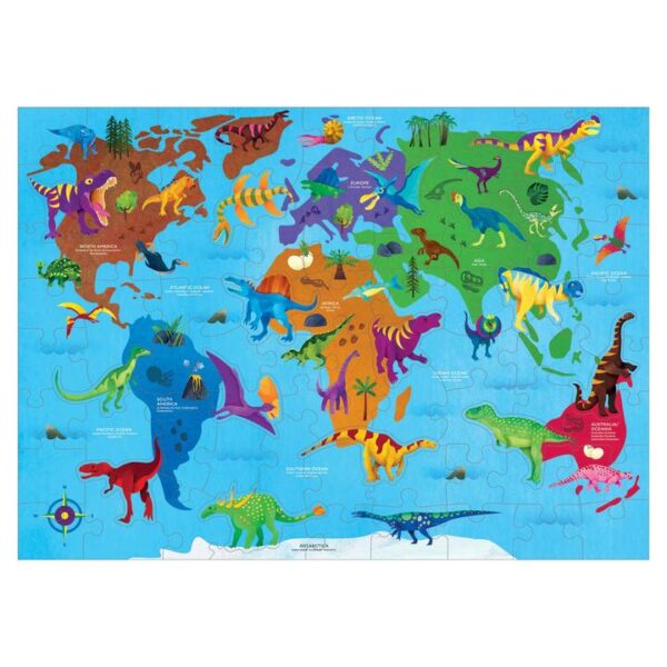 Mudpuppy Dinosaur World Geography - Image 2