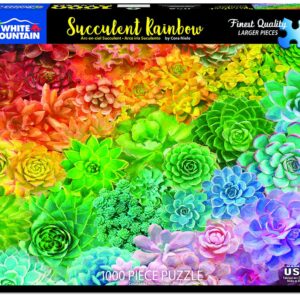 White Mountain Succulent Rainbow 1000