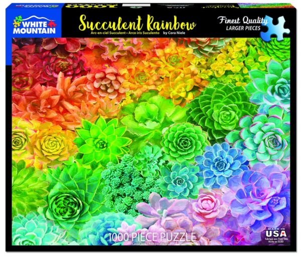 White Mountain Succulent Rainbow 1000