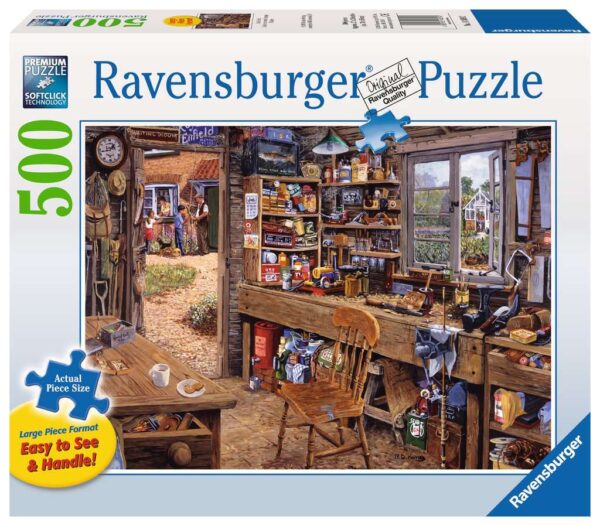 Ravensburger Dad's Shed Large Format 500
