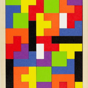 Peter Pauper Press Wooden Tangram Puzzle