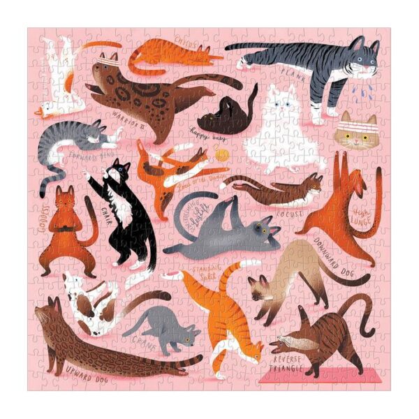 Galison Namaste Cats 500 - Image 3