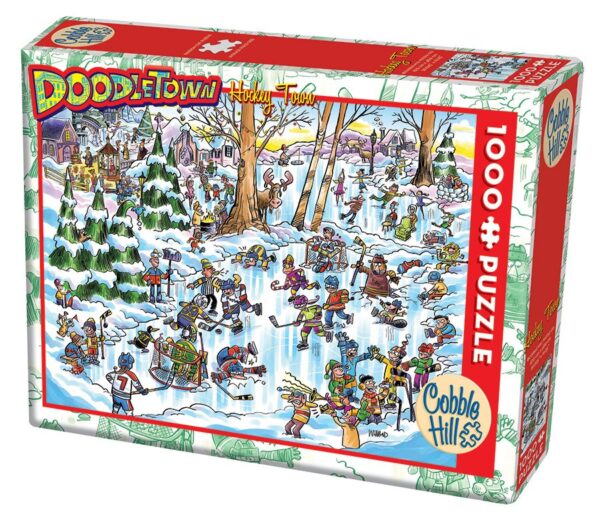 Cobble Hill DoodleTown: Hockey Town 1000