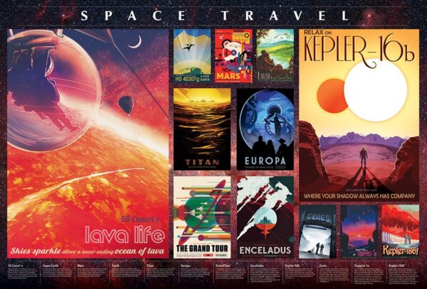 Cobble Hill Space Travel Posters 2000 - Image 2