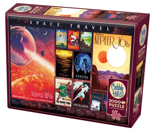 Cobble Hill Space Travel Posters 2000