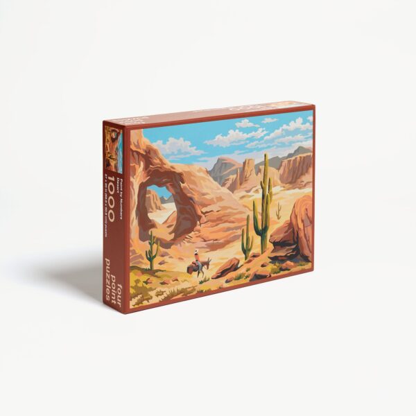 Four Point Puzzles Paint by Number-Desert 1000 - Image 4