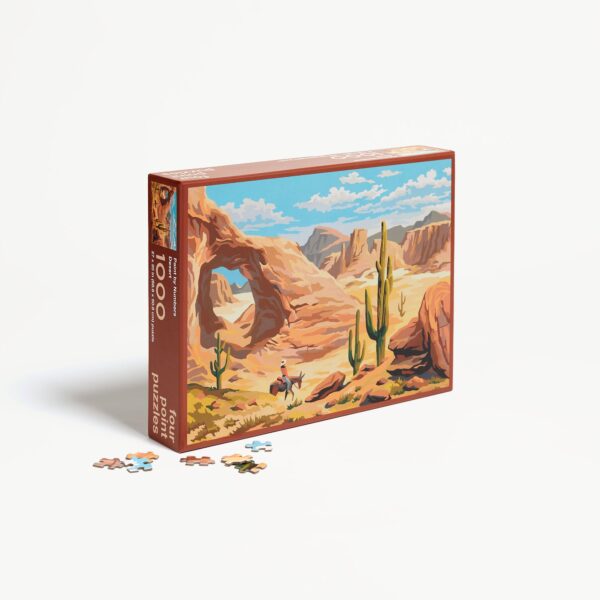 Four Point Puzzles Paint by Number-Desert 1000 - Image 5