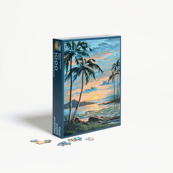 Four Point Puzzles Paint by Numbers-Tropics 1000 - Image 5