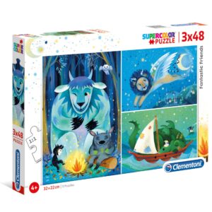 Clementoni Fantastic Friends 3x48