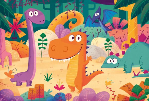 Clementoni Jurassic Friends 24 - Image 2