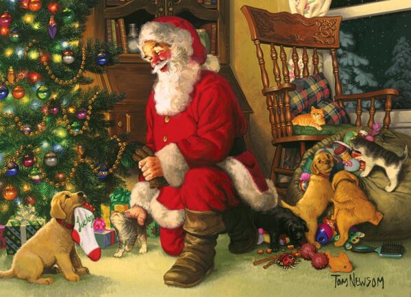 Cobble Hill Santa's Lucky Stocking (Family) - Image 2